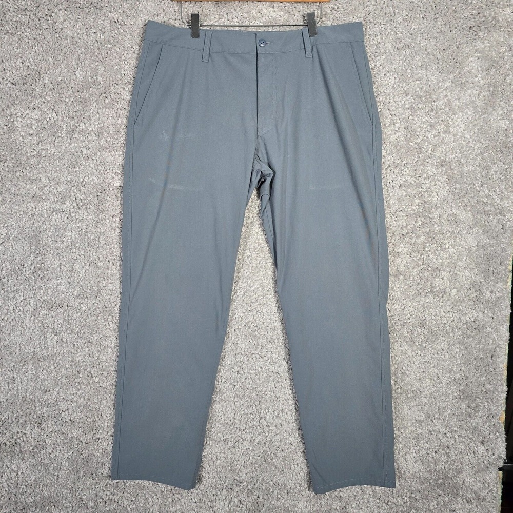 FootJoy Mens Performance‎ Golf Pants Gray Stretch Size 36x32 (fits 36x30) Travel